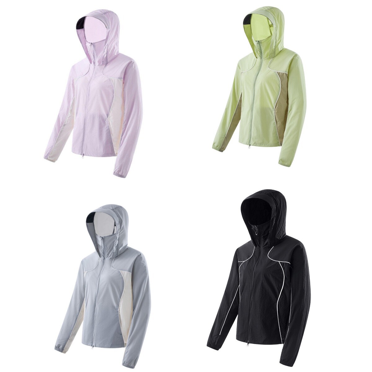 Large foreign trade manufacturer UPF50 men's and women's couple's summer sun protection UV protection skin jacket
