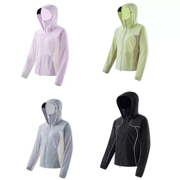 Large foreign trade manufacturer UPF50 men's and women's couple's summer sun protection UV protection skin jacket