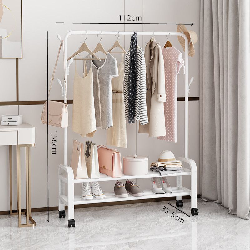 Perchero de piso a techo Dormitorio vertical Perchero de suspensión con ruedas móviles Sala de estar para el hogar Red de Internet Perchero de secado de lujo ligero Perchero de secado