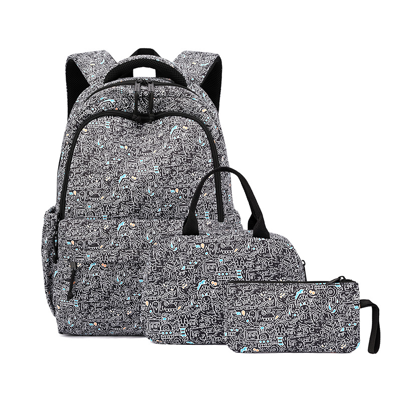 Mochila de pescado natural para estudiantes de escuela primaria de niñas, Mochila de alta calidad, Mochila de gran capacidad para estudiantes de secundaria.