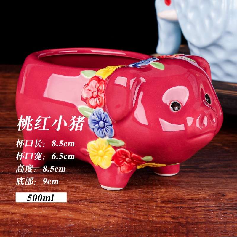 Retro estilo hawaiano cóctel tiqui taza zombie cara taza de cerámica esqueleto tiqui taza taza creativa taza de vino