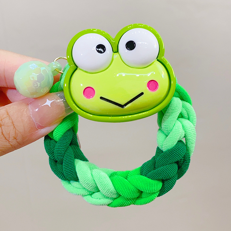 Linda de dibujos animados de Sanrio cuerda de pelo de las mujeres de alta elástico durable banda de goma corbata cabeza de bola de pelo Cola de Caballo banda de pelo cuerda de pelo