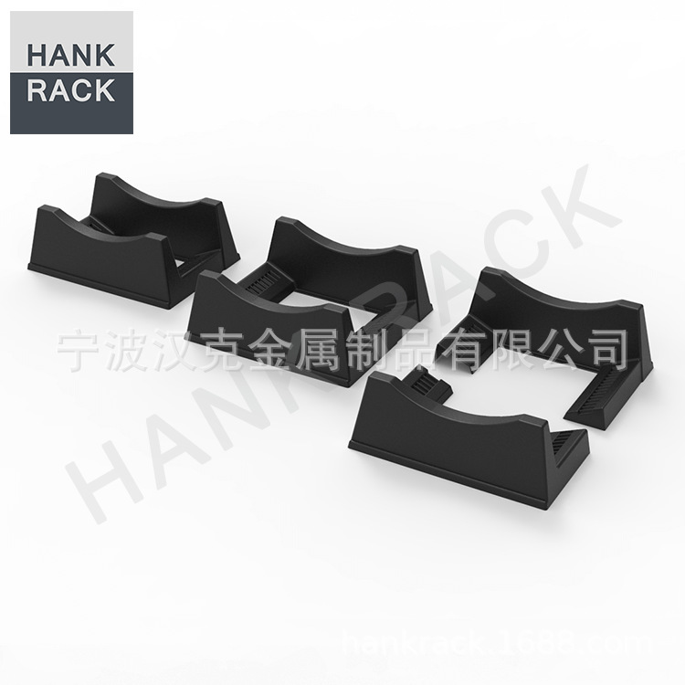 黑色塑料logo板轮胎摆放架轮毂展示架陈列架宽度可调节轮胎支架