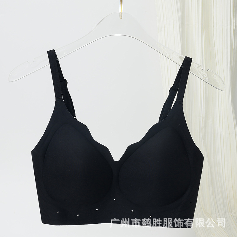 Venta directa de fábrica comercio electrónico transfronterizo Sudeste de Asia Vietnam Tailandia damas sin costuras sujetador de recogida lateral cómodo