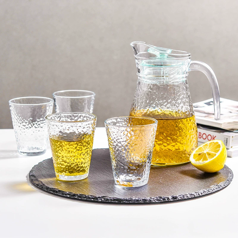 Set, teapot, capacious high quality glass tea, simple and elegant design