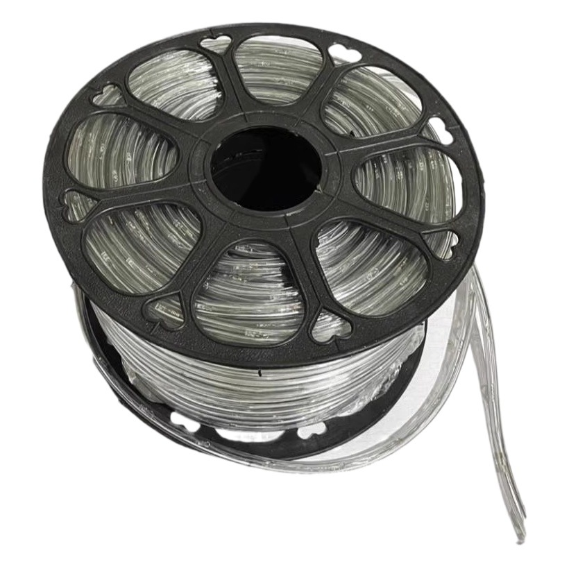 Luces LED luces intermitentes luces circulares de segunda línea con tubos arcoíris luces de neón luces decorativas impermeables al aire libre luces de tubos transparentes