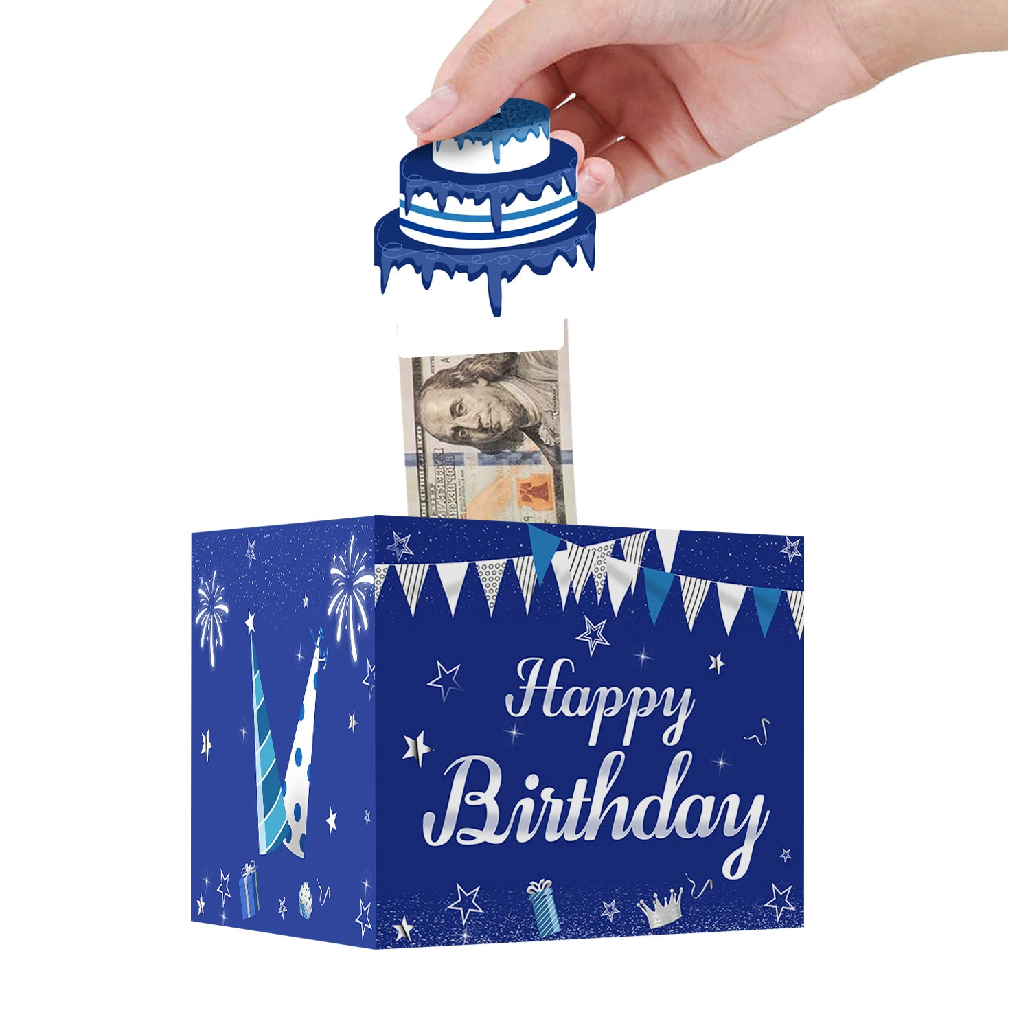 Новый подарок на день рождения оформление декора Money Pump Box Birthday Architecture Happy Birthday Surprise Surprise Money Box