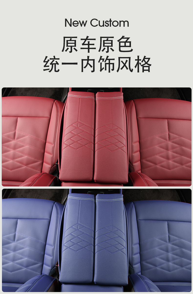 Suitable for 24 BMW 5 Series i5 Armrest Box Protective Cover High Pad Protective Cover Car Interior Accessories Accessories Essential