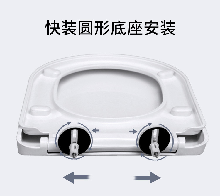 Universal toilet seat cover, household thickened and durable uv type, old-fashioned style toilet seat cover factory undefined