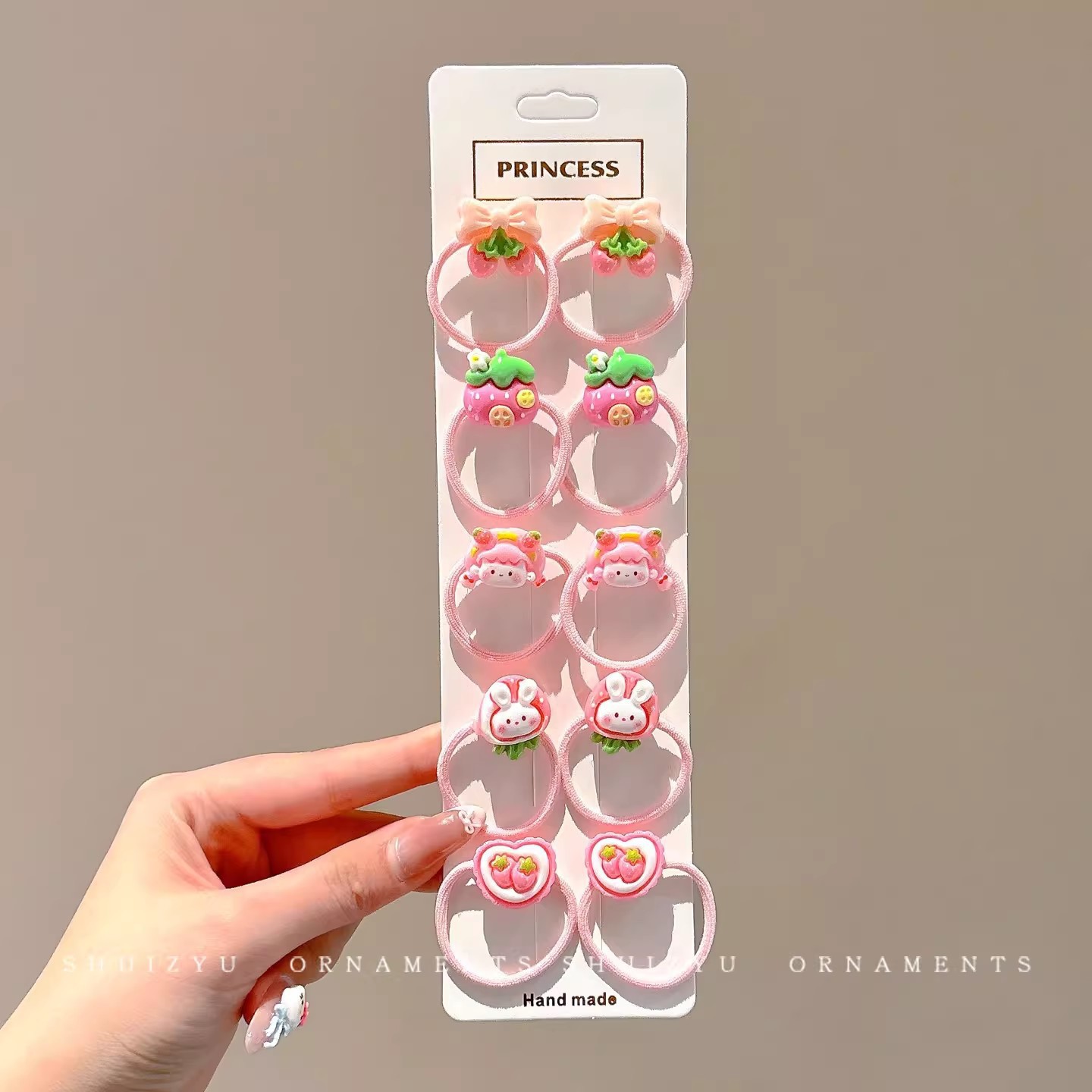 Bebé atado cabello de cabello niñas no lastimar cabello corda de goma anillo de cabello bebé tocado de cabello adorable para niños mujeres