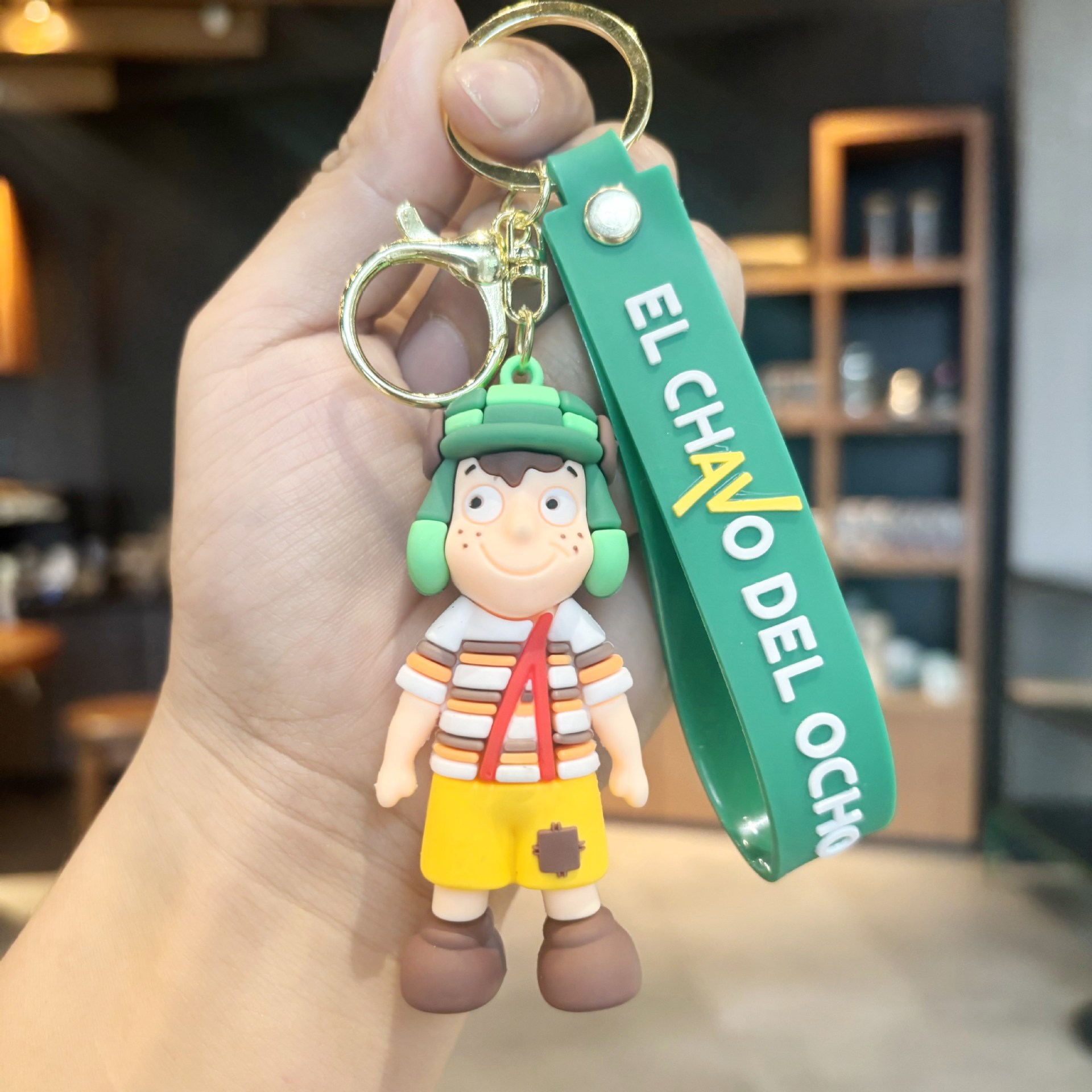 국경 금요일 밤 펑크 키 체인 펜던트 학생 어린이 선물 작은 선물 인형 기계 인형 도매