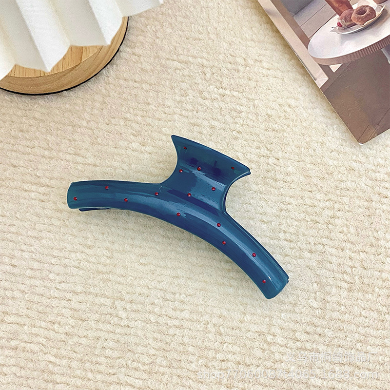 Gran clip de tiburón para el cabello, agarre fuerte, estilo simple y elegante, accesorio trasero para mujeres, proveedor directo de Yiwu