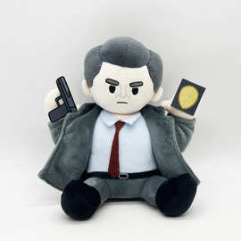 跨境新款 The Naked Gun plush 新白头神探 毛绒玩具公仔 玩偶