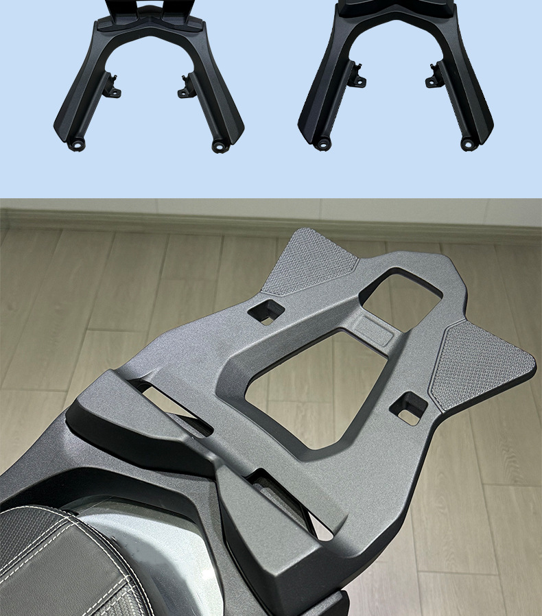 Suitable for Xindazhou Honda Split Line 125 Modified Aluminum Alloy Rear Backrest RX125 Backrest Tailstock Upgraded Thick