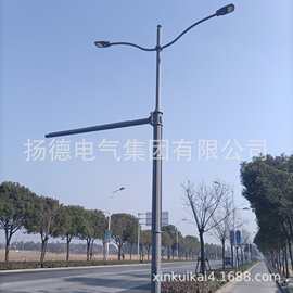 多杆合一LED路灯城市智慧路灯监控摄像标志广告牌多功能综合共杆