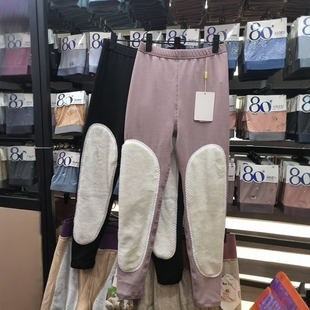 Warm Pants 5190 Women's Thickened Fleece-Lined Pants Autumn Pants Mother Warm Pants High Waist Inner Wearing Cotton Pants