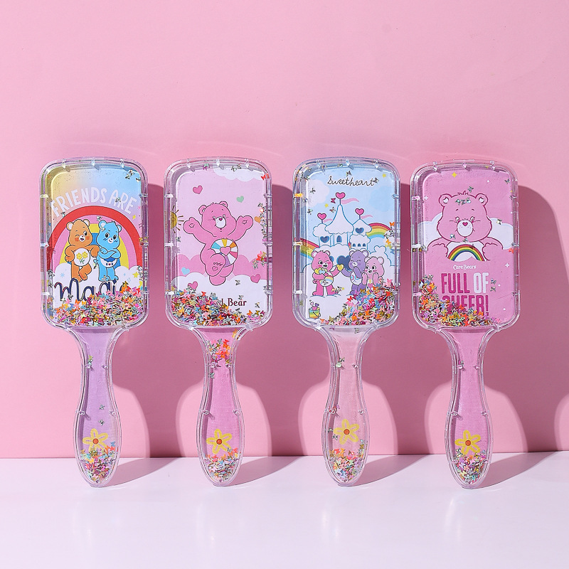 Transfronterizos Labubu Airbag Pein de dibujos animados de alto valor facial Labubu Sand Moving Sequin Pein de pelo Pein de masaje Airbag Pein Comercio Exterior