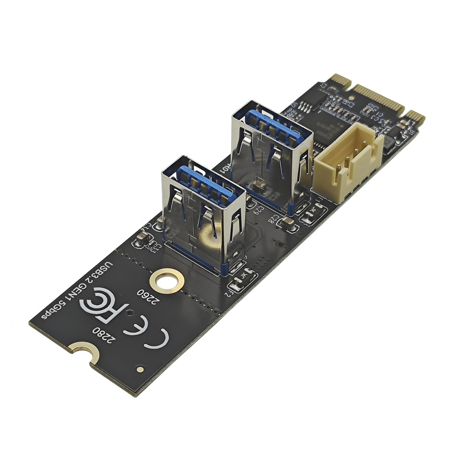 M.2 NVMEתUSB TYPE-A��չUSB3.2ת�ӿ�5Gbps�����������������