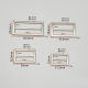 Alloy Japanese buckle three-gear buckle hardware luggage accessories mouth buckle clothing webbing adjustment buckle manufacturers direct wholesale