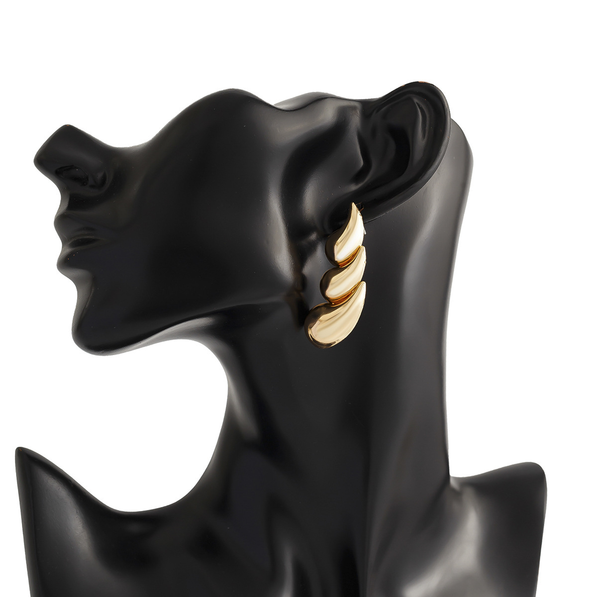 1 Paar  Wind Overdrijving Waterdruppels Legering IJzer Oorknopjes display picture 15