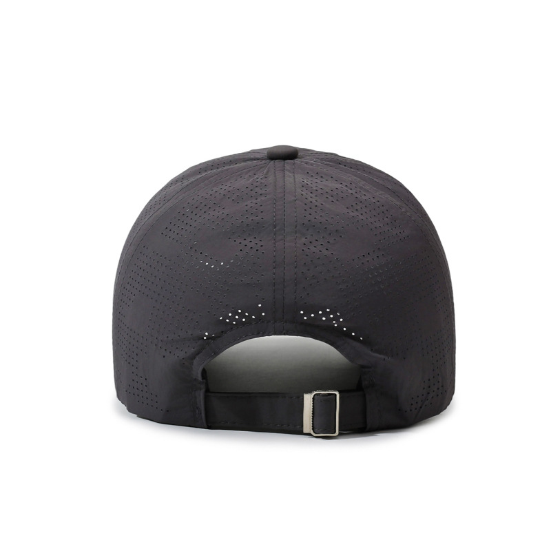 Quick-Drying Mesh Hat, Summer Men's Sun Hat, Outdoor Breathable Peaked Cap, Sun Protection Embroidered Sun Hat, Lightweight Baseball Cap