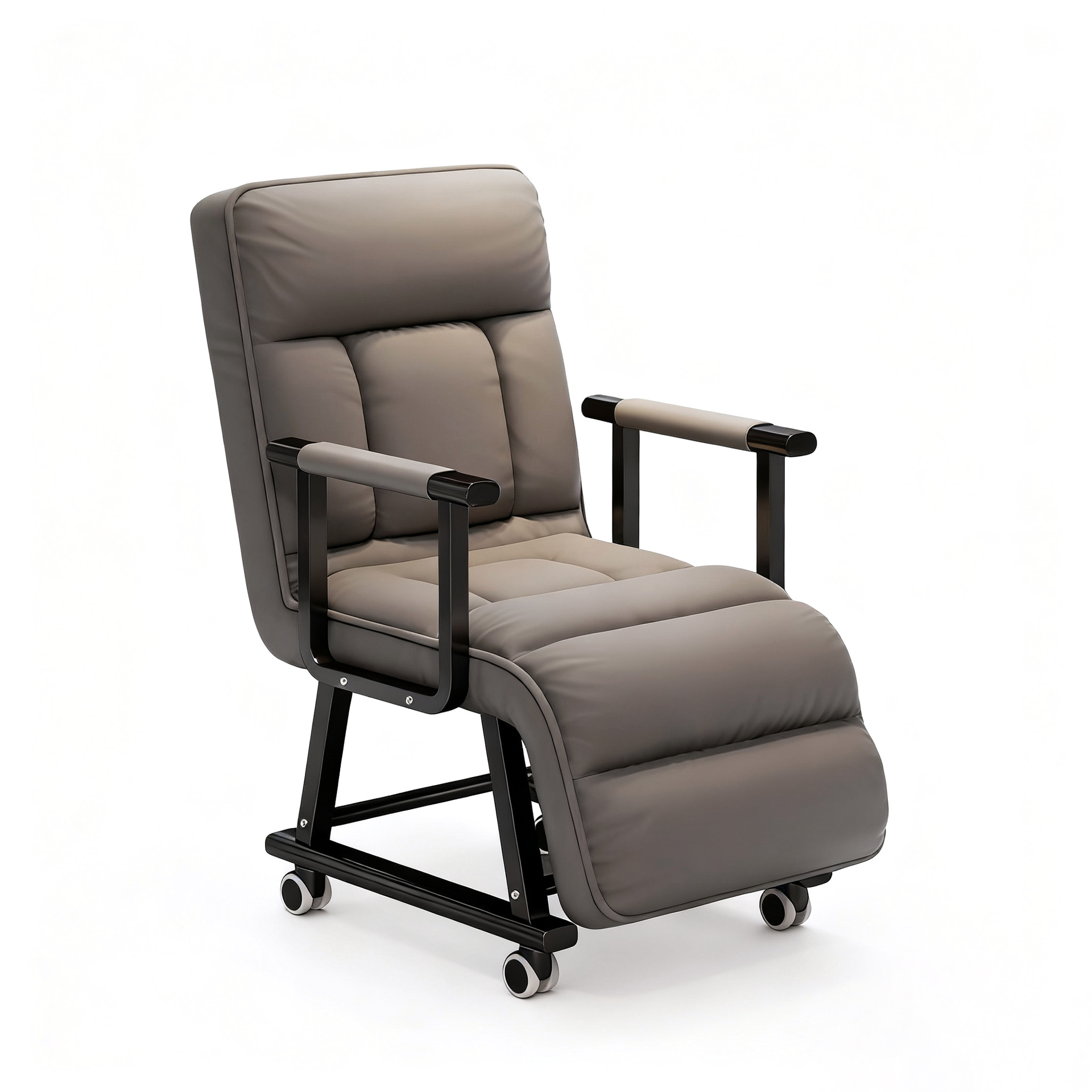 Oficina silla plegable almuerzo cama sofá cama se puede acostar silla de respaldo perezosa silla de almuerzo personal silla de computadora