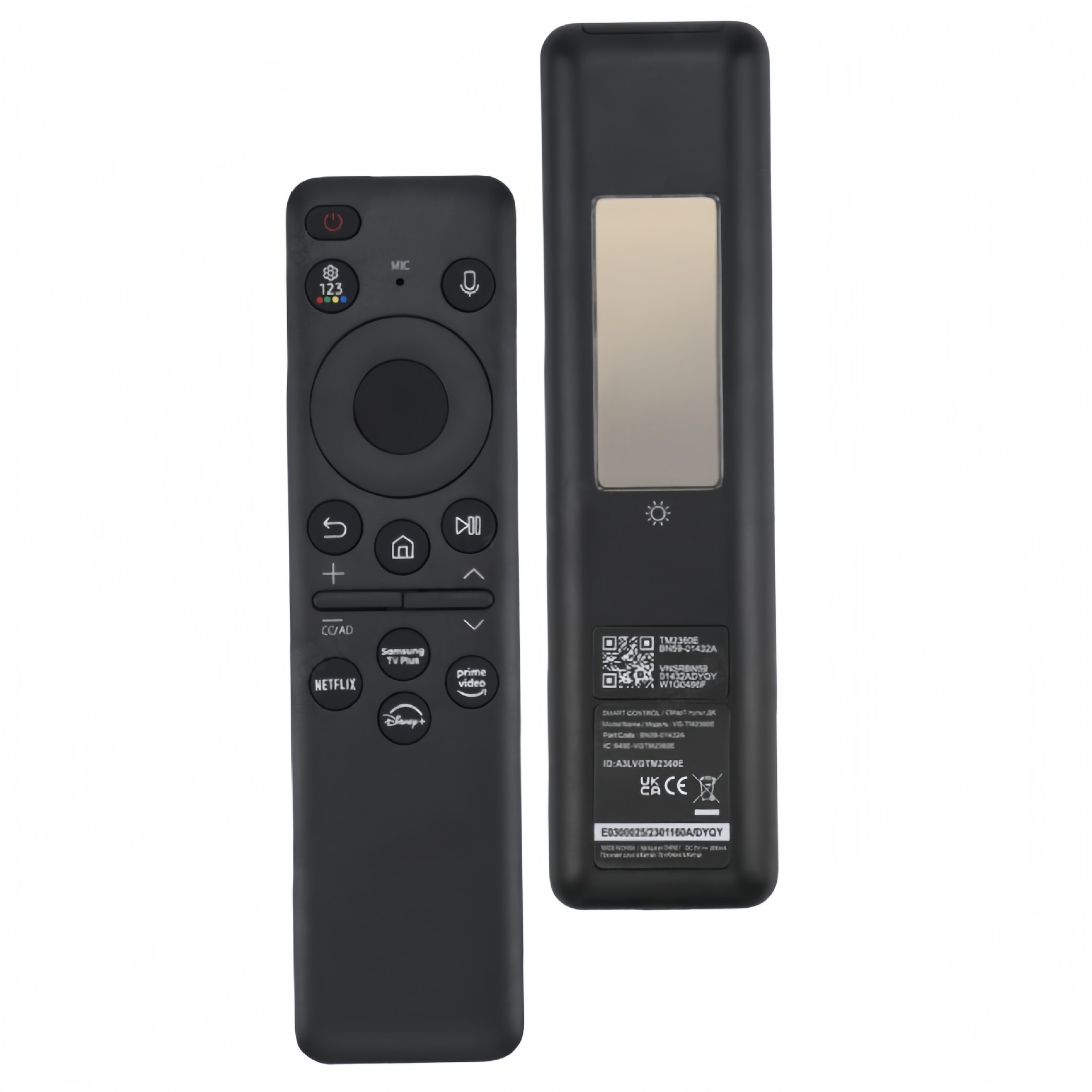 Nuevo código para Samsung TV Bluetooth control remoto de voz BN59 - 01385A 01357A modelo solar