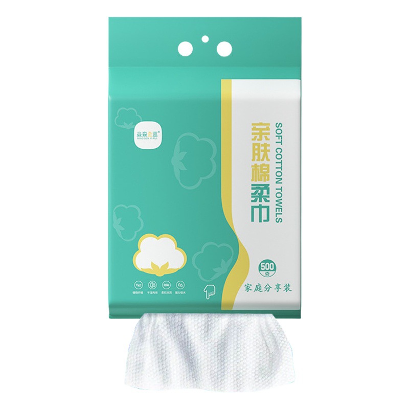 Algodón suave toalla algodón bebé engrosamiento desechable salón de belleza extracción colgando gran embalaje patrón perla toalla lavado