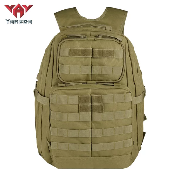 YAKEDA tactical attack bag camouflage outdoor large capacity backpack men's traveling bag waterproof tactical backpack