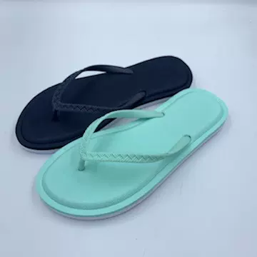 支持定制打样！！！新品印花EVA拖鞋沙滩拖鞋人字拖外穿厂家直供