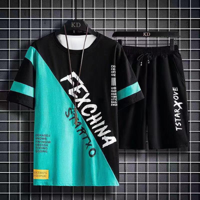 W04FE 슈트 블랙 그린