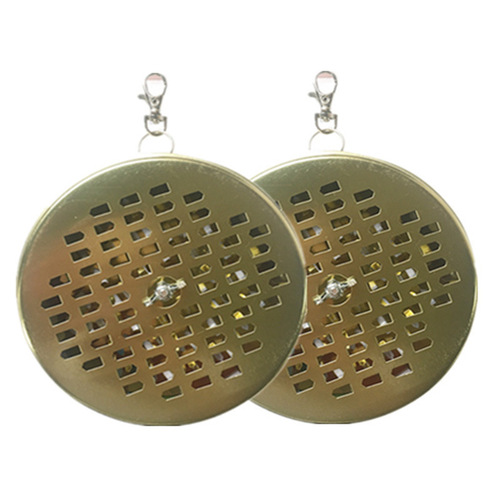 Household anti-scalding covered mosquito coil tray, outdoor portable hanging mosquito coil tray, summer mosquito repellent insulated mosquito coil box