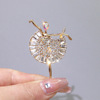 High-end small brooch, hydrolate lapel pin, pin, South Korea, new collection, wholesale