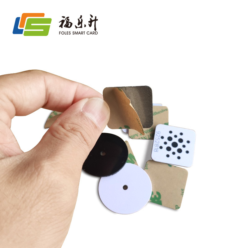 PVC吸波材料封装RFID射频识别金属物品巡更管理非标抗金属智能卡