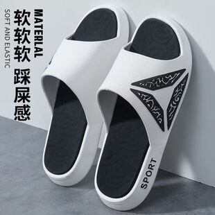 Summer Men's Slippers Are Simple, Simple, Silent, Deodorant and Wear-Resistant, Summer Home and Travel Couple Slippers