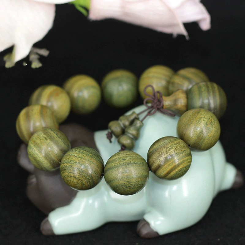 Браслет из sandalwood? or sandalwood bracelet -> Браслет из сандалового дерева, розарий с круглыми бусинами, ароматное украшение для мужчин и женщин, оптом
