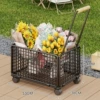 Handheld big black suitcase