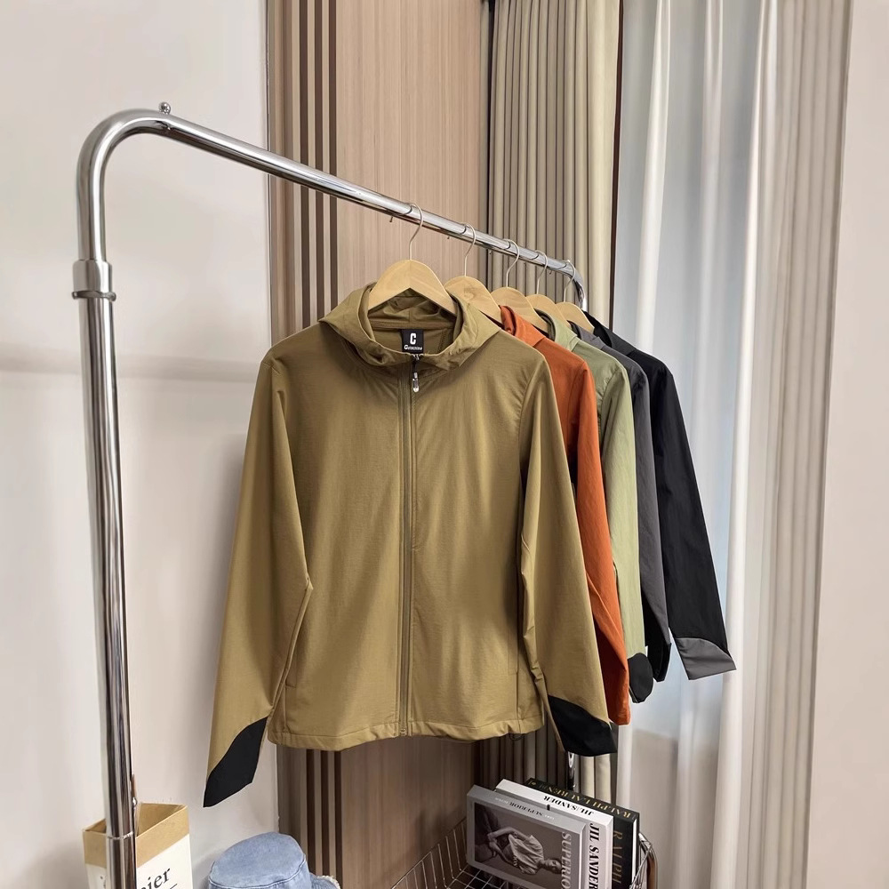 Sun Protection Jacket Men's Spring and Summer Quick-Drying Water-Repellent Thin Sports Sun Protection Jacket