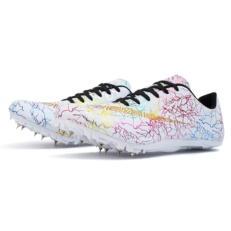 Nuevos zapatos de pista y campo entrenamiento zapatos para correr de malla transpirable jóvenes pista y campo zapatos entrenamiento estudiante deportes uñas