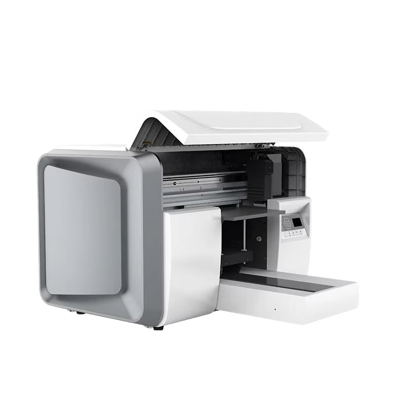 Impresora UV plana pequeña A3, impresora de etiquetas de cristal acrílico, fabricante de equipos de impresión, impresora de carcasas para teléfonos móviles