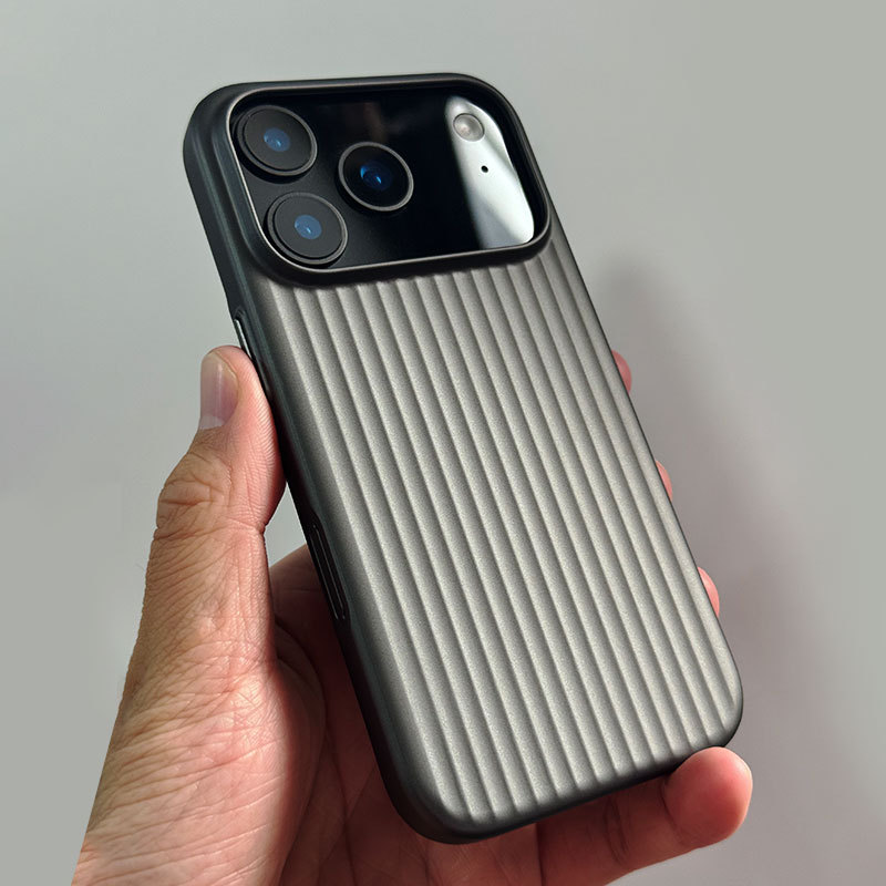 钛盾磁吸适用苹果17promax手机壳新款iPhone16瓦楞鎏金保护套|undefined