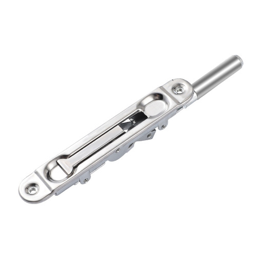 Unit anti-theft double-open door stainless steel heaven and earth central control single and double hole concealed latch lock door bolt household accessories