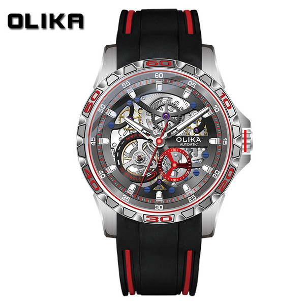mechanical double-sided men's watch