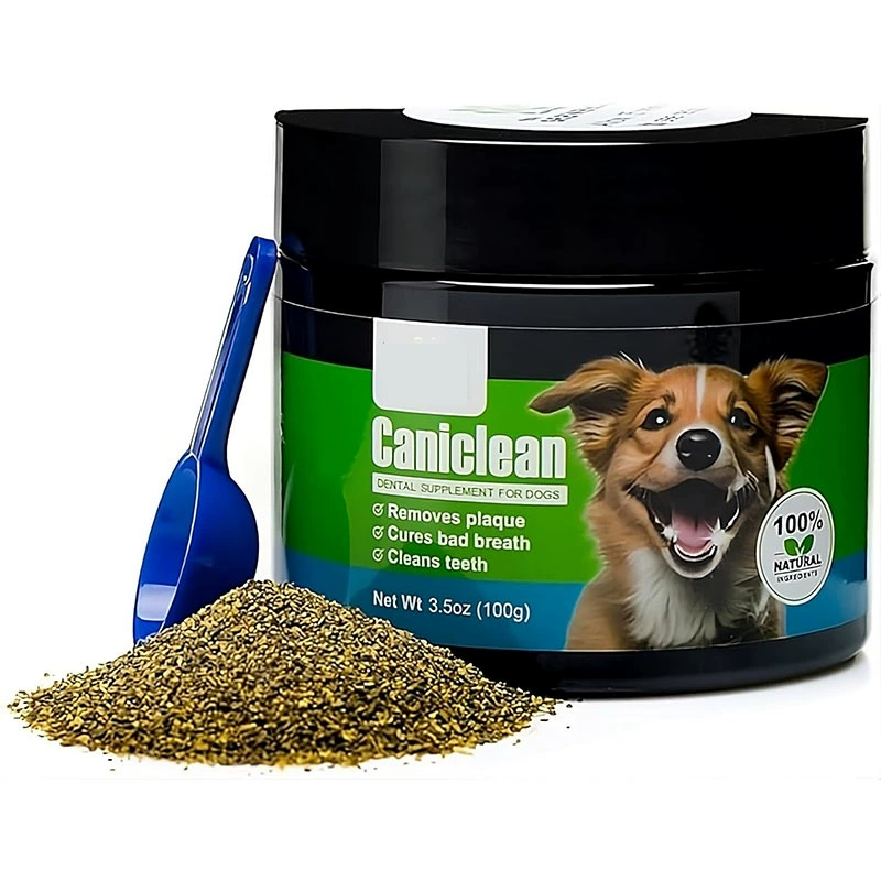 Порошок из морских водорослей для удаления зубного камня у собак, кросс-бордерный продукт. Удаляет зубной налет. Возможно OEM.