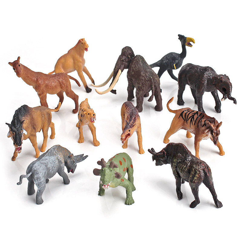 The ancient simulation wild prehistoric animal model