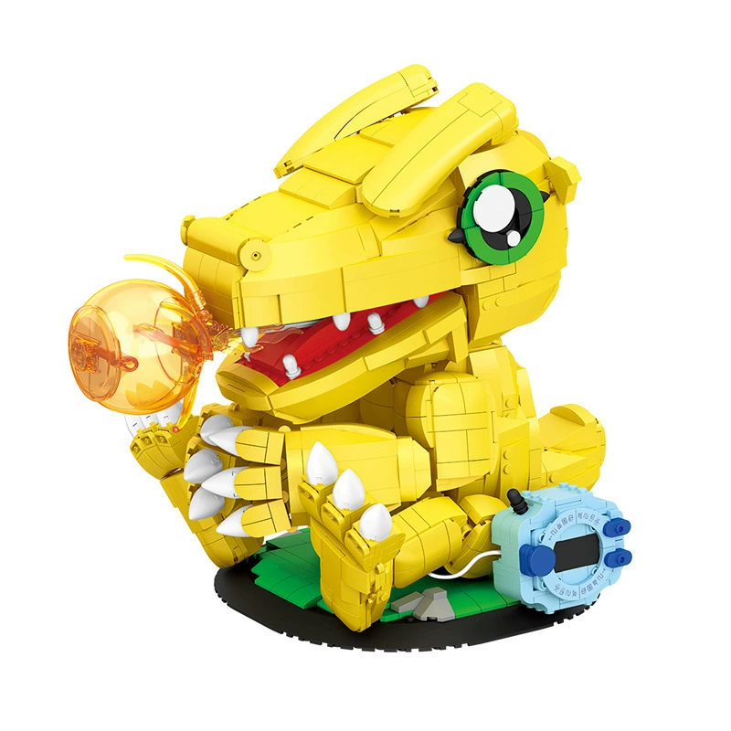 Digimon, constructor, toy for boys, Birthday gift, small particles