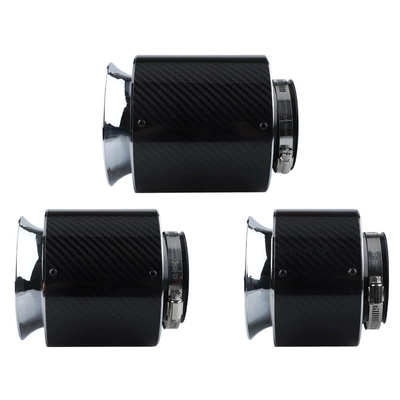 Car modified intake air filter modified carbon fiber winter mushroom head high flow air filter mushroom head air filter