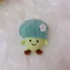 Organic keychain flower-shaped