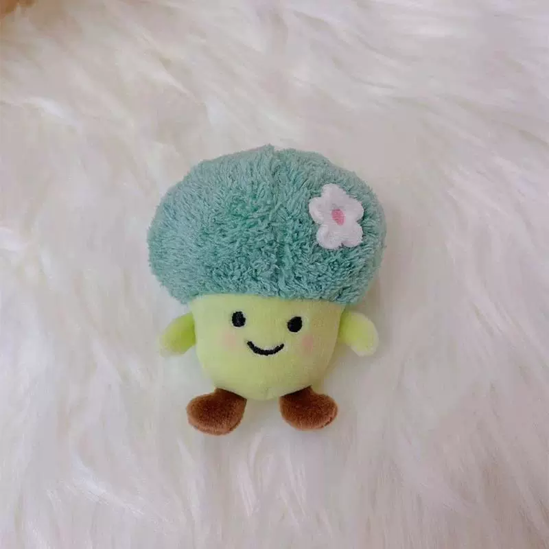 Creative plush pendant, brand cute doll, keychain, orchid, corn kernels
