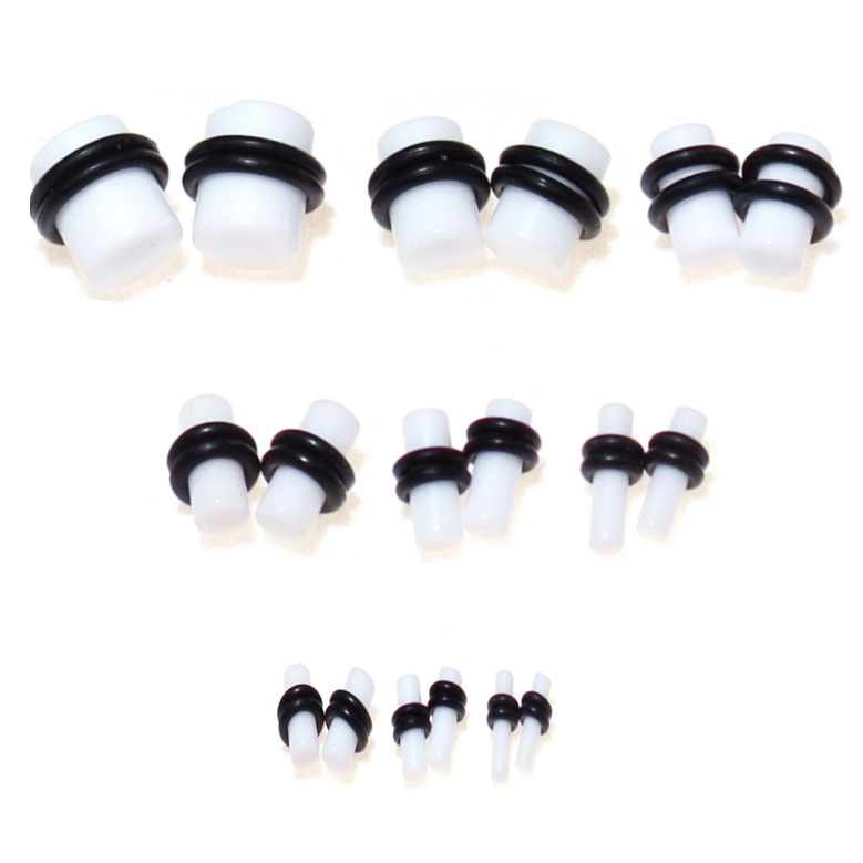 white plugs